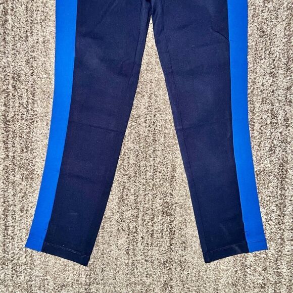 Peach Women's Sumida Crop Pant Leggings Colorblock Navy Blue NWT - Picture 6 of 9